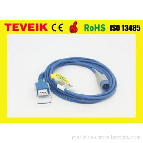 M1943A SpO2 Extension Cable Compatible with 8 Pin to DB9 Fe